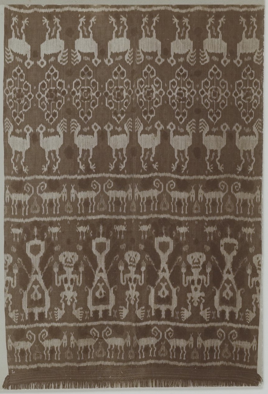 Ikat textilee from Sumba, KITLV 5631